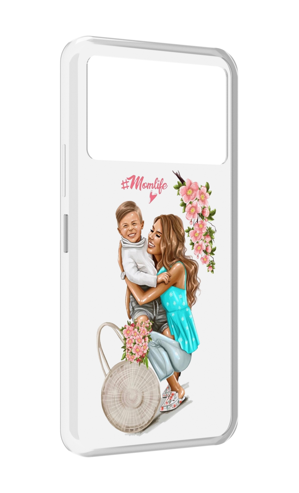 

Чехол MyPads Momlife для Infinix NOTE 12 VIP (X672), Прозрачный, Tocco