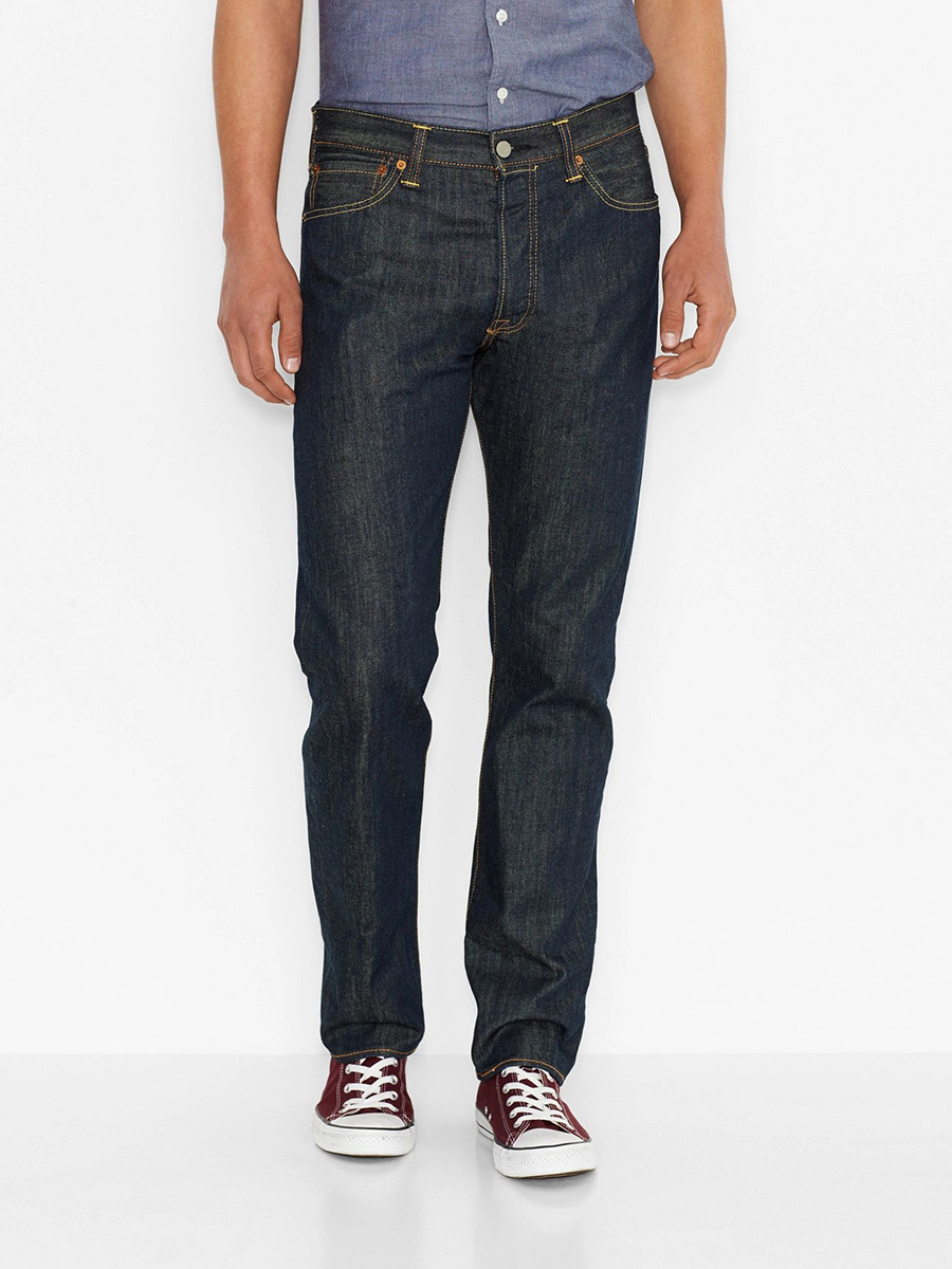 

Джинсы мужские Levi's 00501-0162 синие 33/32 UK, Синий, 00501-0162