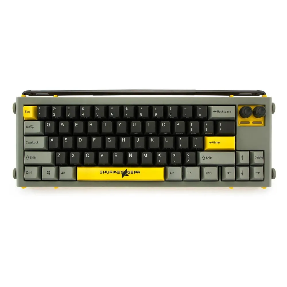 Беспроводная игровая клавиатура Shurikey Gear Hanzo SKB65 Theme 001 серый