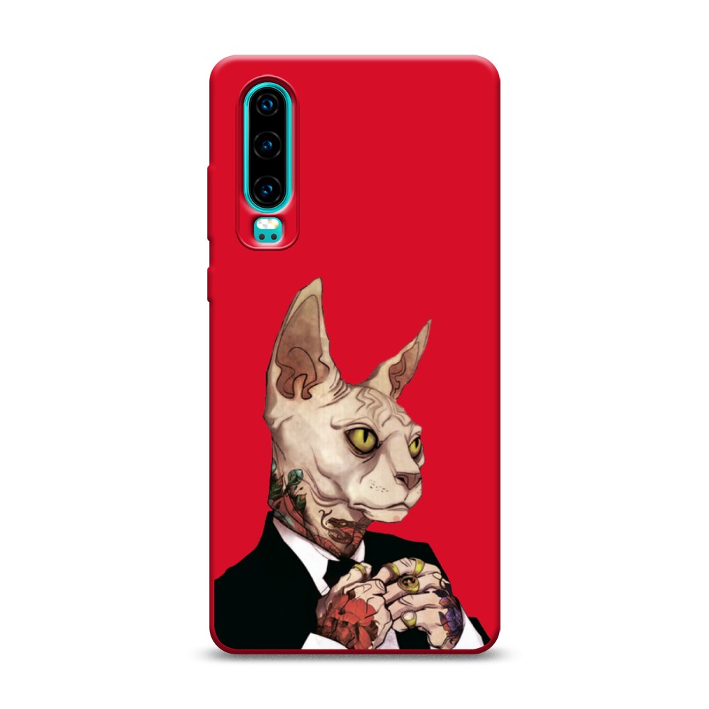 

Чехол Awog на Huawei P30 "Татуированный сфинкс", Разноцветный, 68553-1