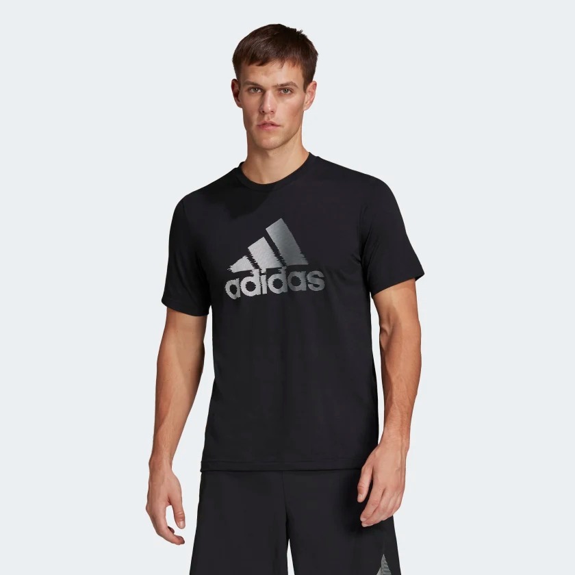 

Футболка мужская Adidas HF7212 черная XL, HF7212