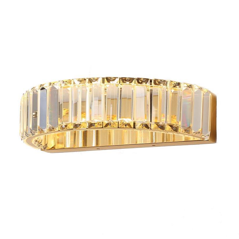 фото Настенный светодиодный светильник newport 8442/a gold м0063996