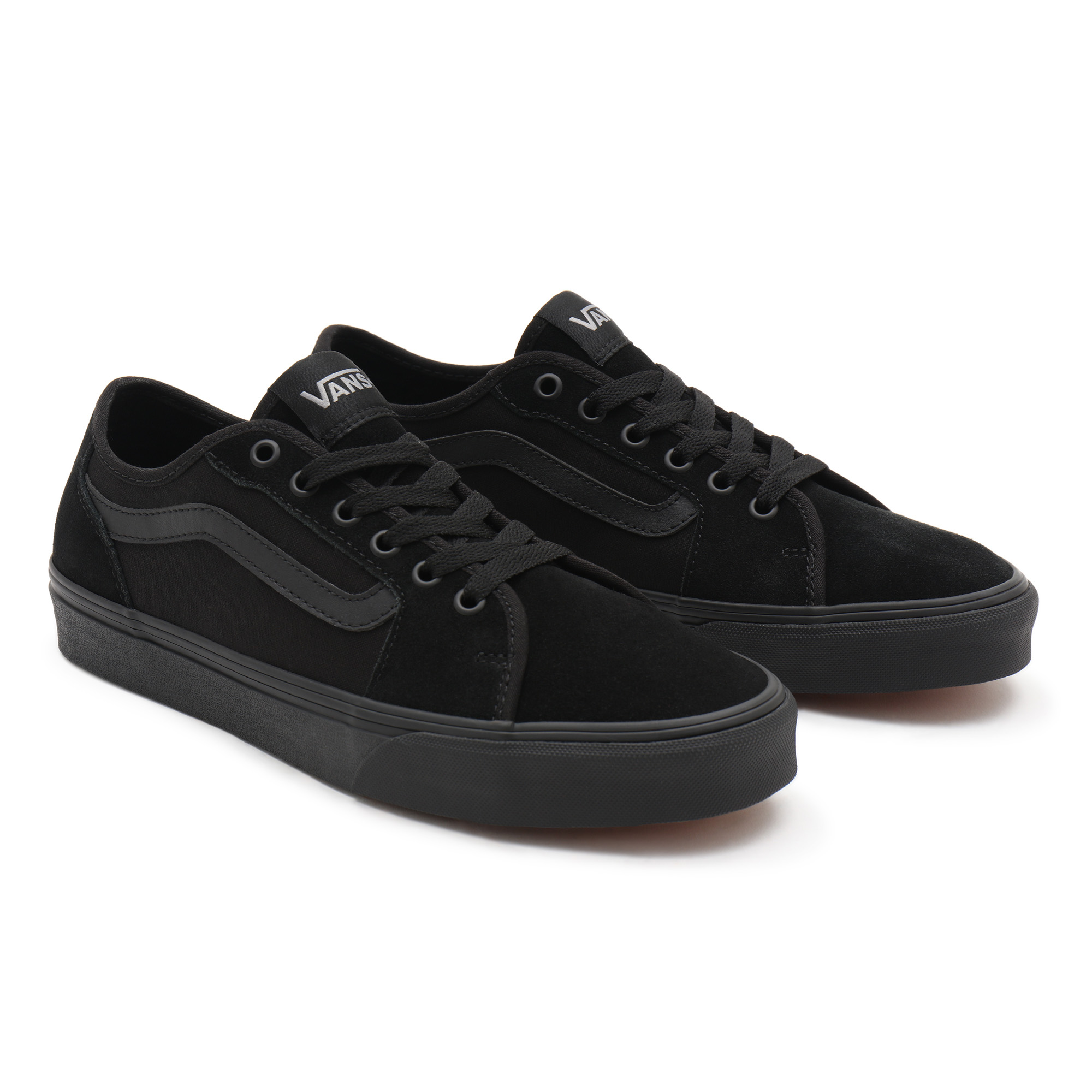 фото Кеды мужские vans mn filmore decon (suede/canvas черные 7 us