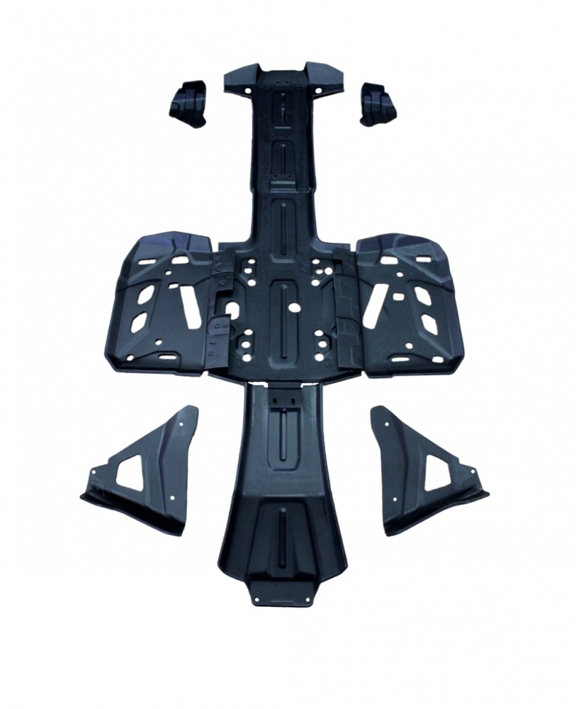 фото Пластиковая защита днища brp outlander g2 (2012-2016) длинная база panzerbox