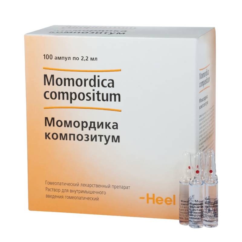 Момордика композитум р-р д/ин.в/м гомеопатический ампулы 2,2 мл 100 шт.