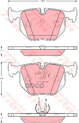 

Тормозные колодки TRW GDB1527