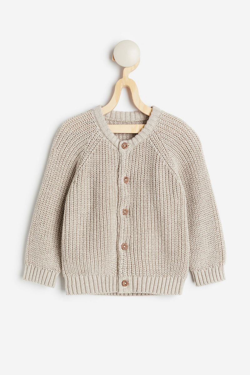 

Кардиган детский H&M 0988006, бежевый, 86, 0988006