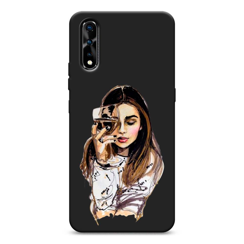 

Чехол Awog на Vivo iQOO Neo/V17 Neo "Девушка с бокалом", Разноцветный, 262052-1