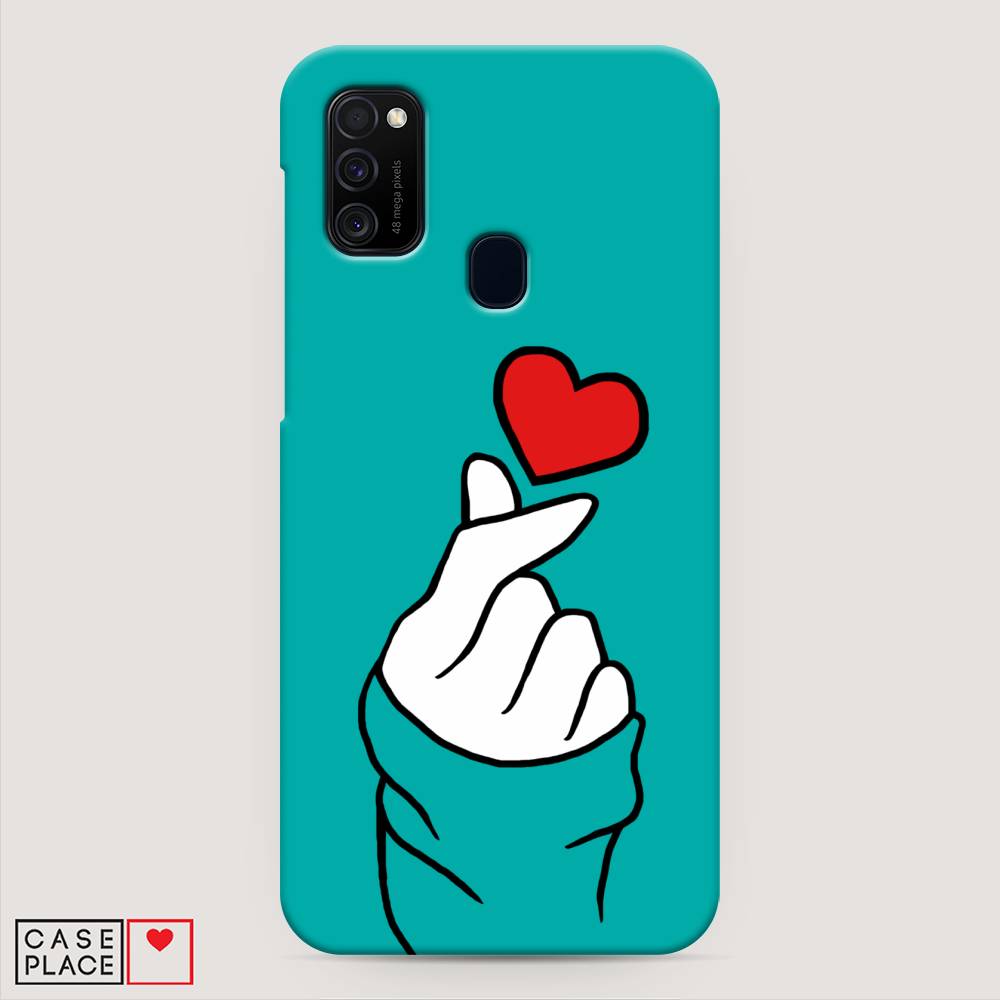 

Пластиковый чехол "Маленькое сердечко" на Samsung Galaxy M30s, 29820-5