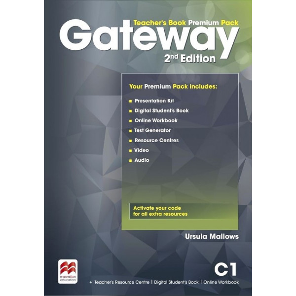 фото Книга для учителя gateway c1 teacher's book premium pack macmillan