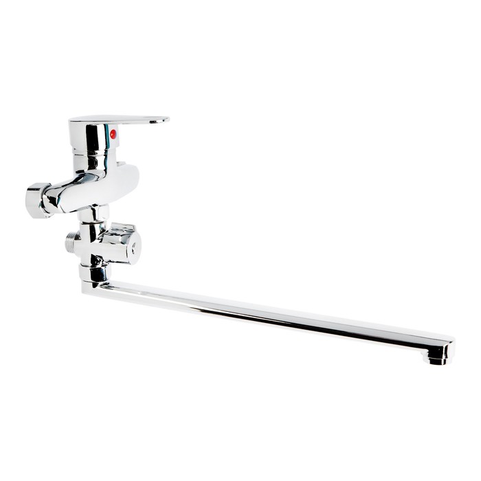 

Смеситель для ванны Istok life Standard 0402.775, без душевого набора, длинный излив, хром, Серый