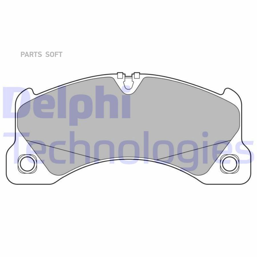 Тормозные колодки DELPHI lp3593