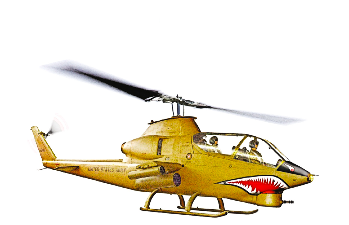 

QD72030 3D Декаль интерьера кабины Ah-1G Special Hobby/Revell, Цветной