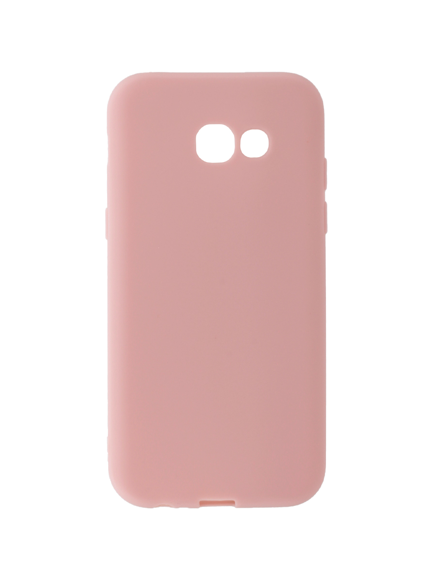 фото Чехол накладка soft matte на samsung a5 2017 (a520) (пыльно-розовый) zibelino