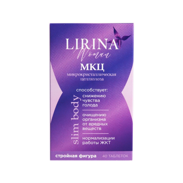 

Микрокристаллическая целлюлоза Lirina Мкц таблетки 40 шт