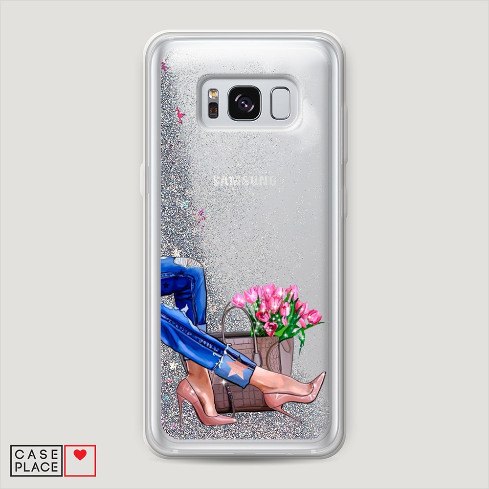 

Чехол Awog на Samsung Galaxy S8 Plus "Каблучки", Разноцветный, 24891-1
