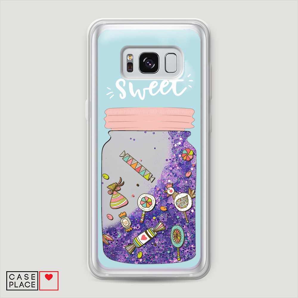 

Чехол Awog на Samsung Galaxy S8 Plus "Конфетки в банке", Разноцветный, 24892-1
