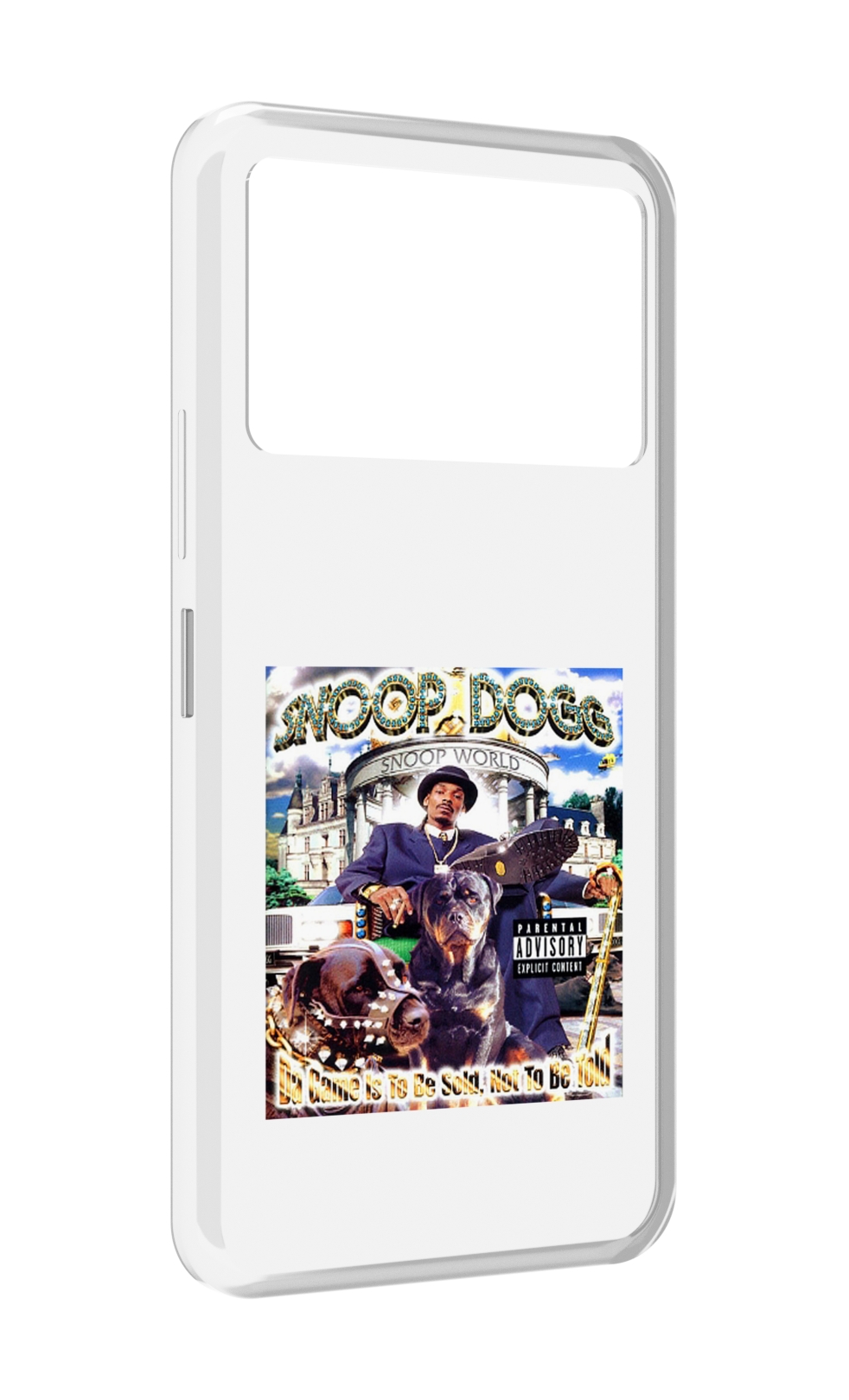 

Чехол MyPads Snoop Dogg DA GAME IS TO BE SOLD, NOT TO BE TOLD для Infinix NOTE 12 VIP, Прозрачный, Tocco