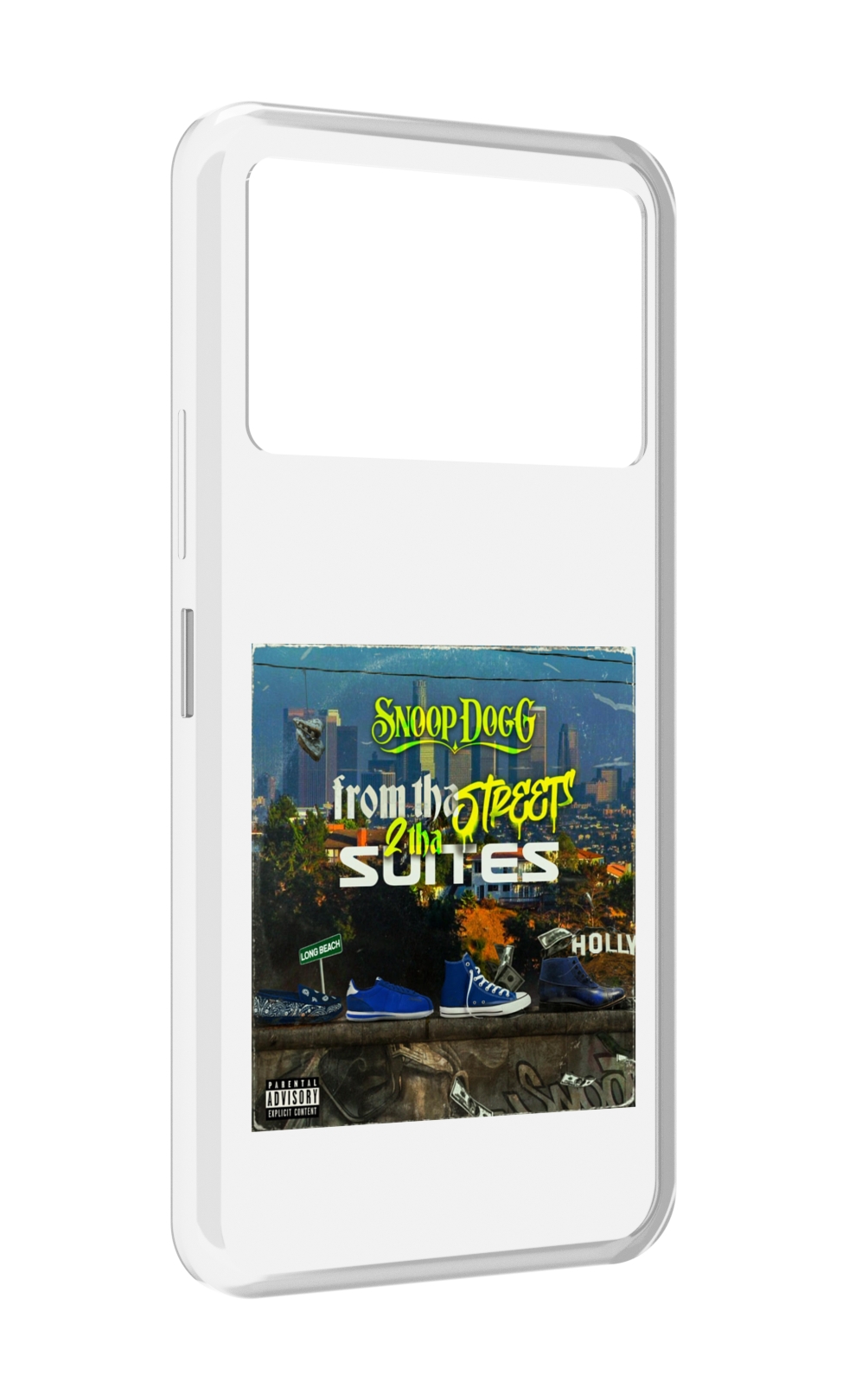 

Чехол MyPads Snoop Dogg FROM THE STREET 2 THA SUITES для Infinix NOTE 12 VIP (X672), Прозрачный, Tocco