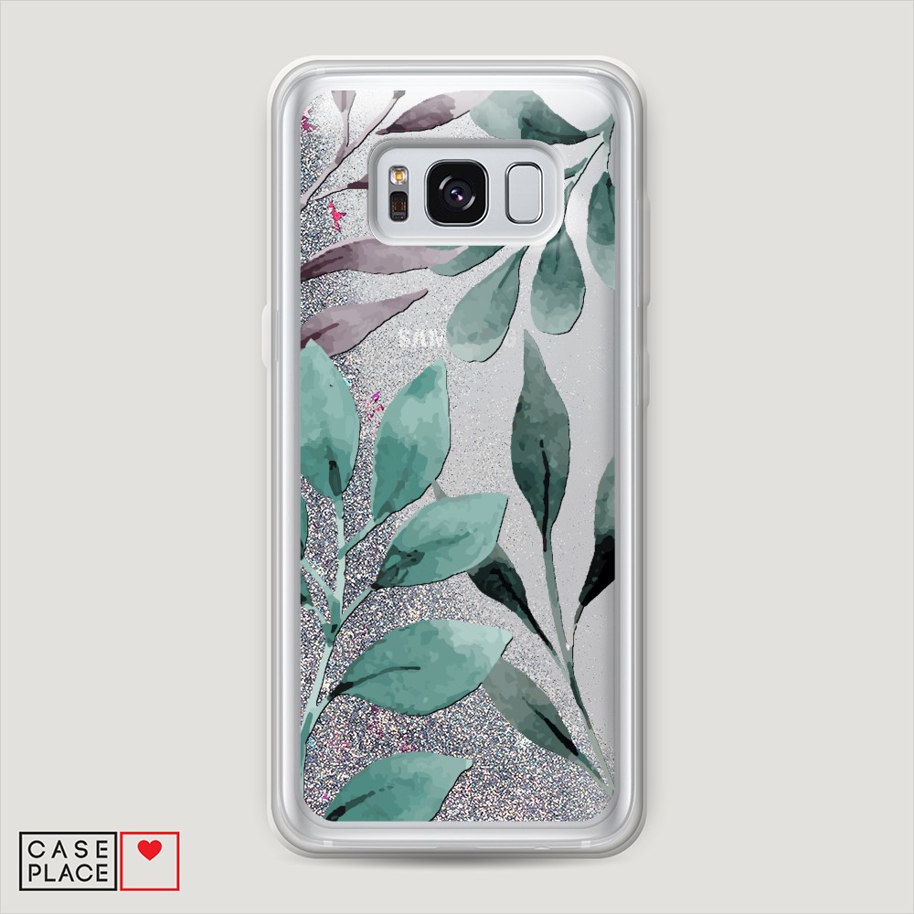 

Чехол Awog на Samsung Galaxy S8 Plus "Листы цветов", Разноцветный, 24891-1