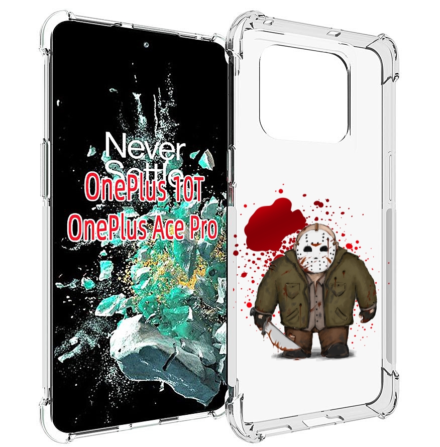 

Чехол MyPads джейсон для OnePlus 10T, Прозрачный, Tocco