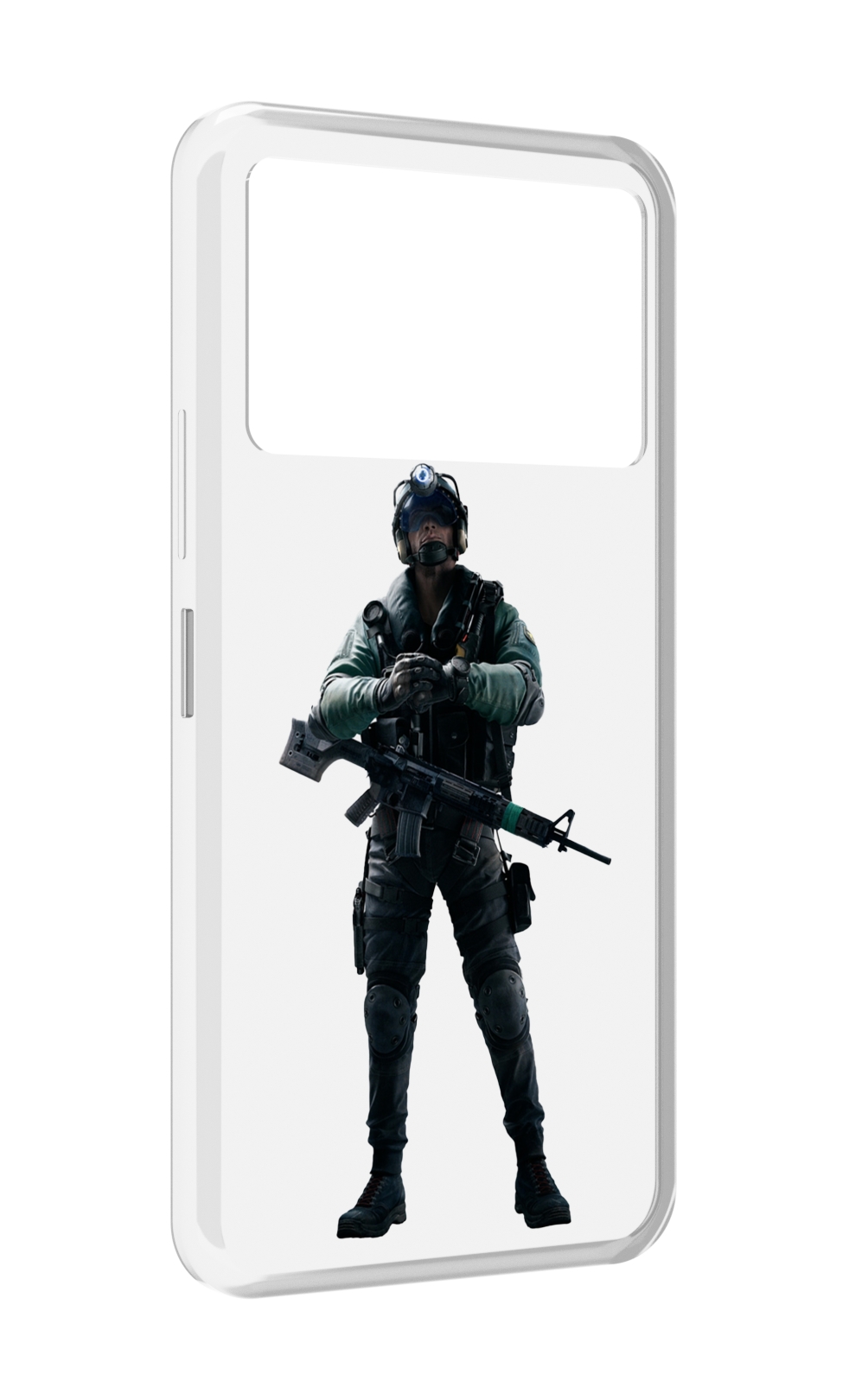 

Чехол MyPads Tom-Clancy's-Rainbow-Six-2 для Infinix NOTE 12 VIP (X672), Прозрачный, Tocco