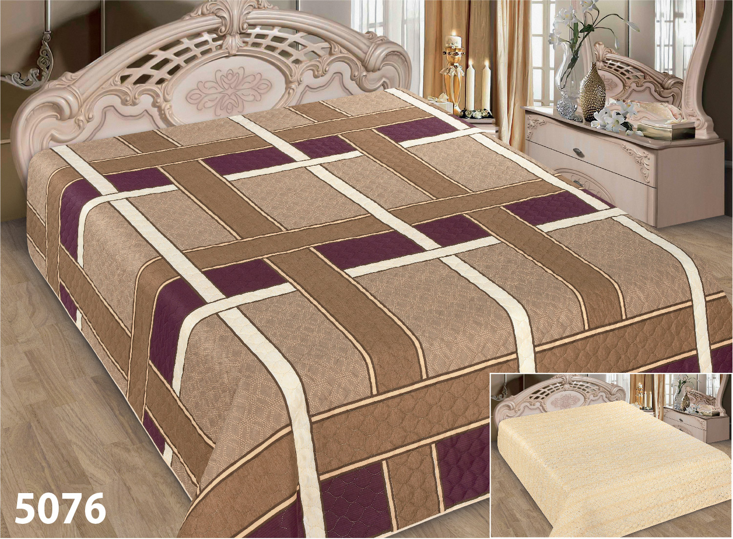 

Marianna Покрывало Elegant 180х220 № 5076, шт, Покрывало Elegant 180х220 № 5076, шт