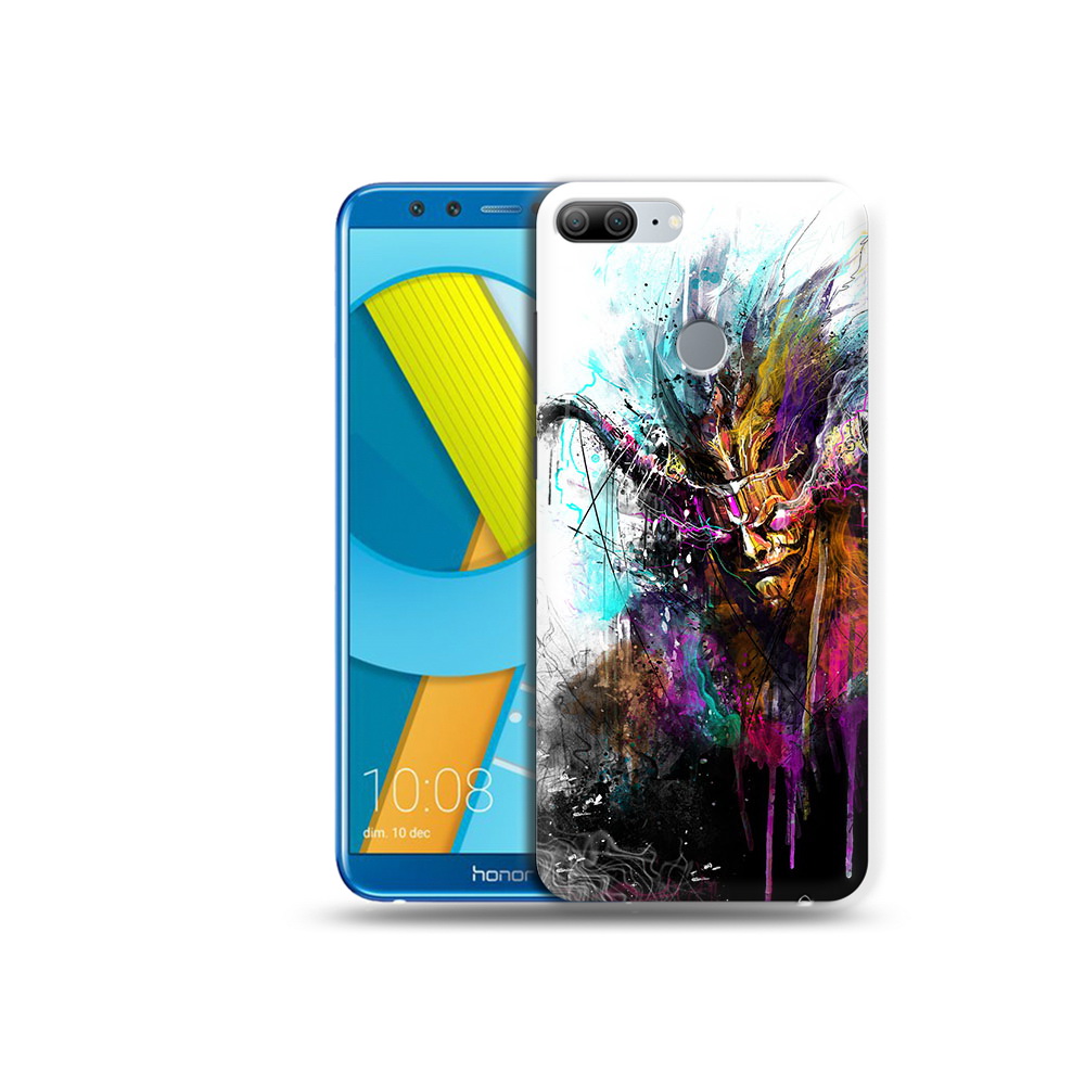 

Чехол MyPads Tocco для Huawei Honor 9 Lite яркий дьявол (PT117118.56.709), Прозрачный, Tocco