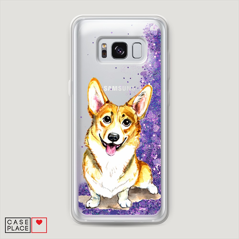 

Чехол Awog на Samsung Galaxy S8 Plus "Малыш корги", Разноцветный, 24892-1