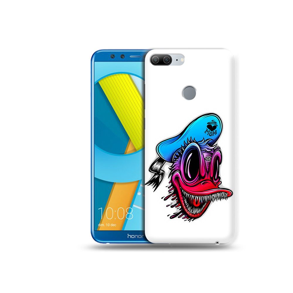 

Чехол MyPads Tocco для Huawei Honor 9 Lite Дональд (PT117118.56.71), Прозрачный, Tocco