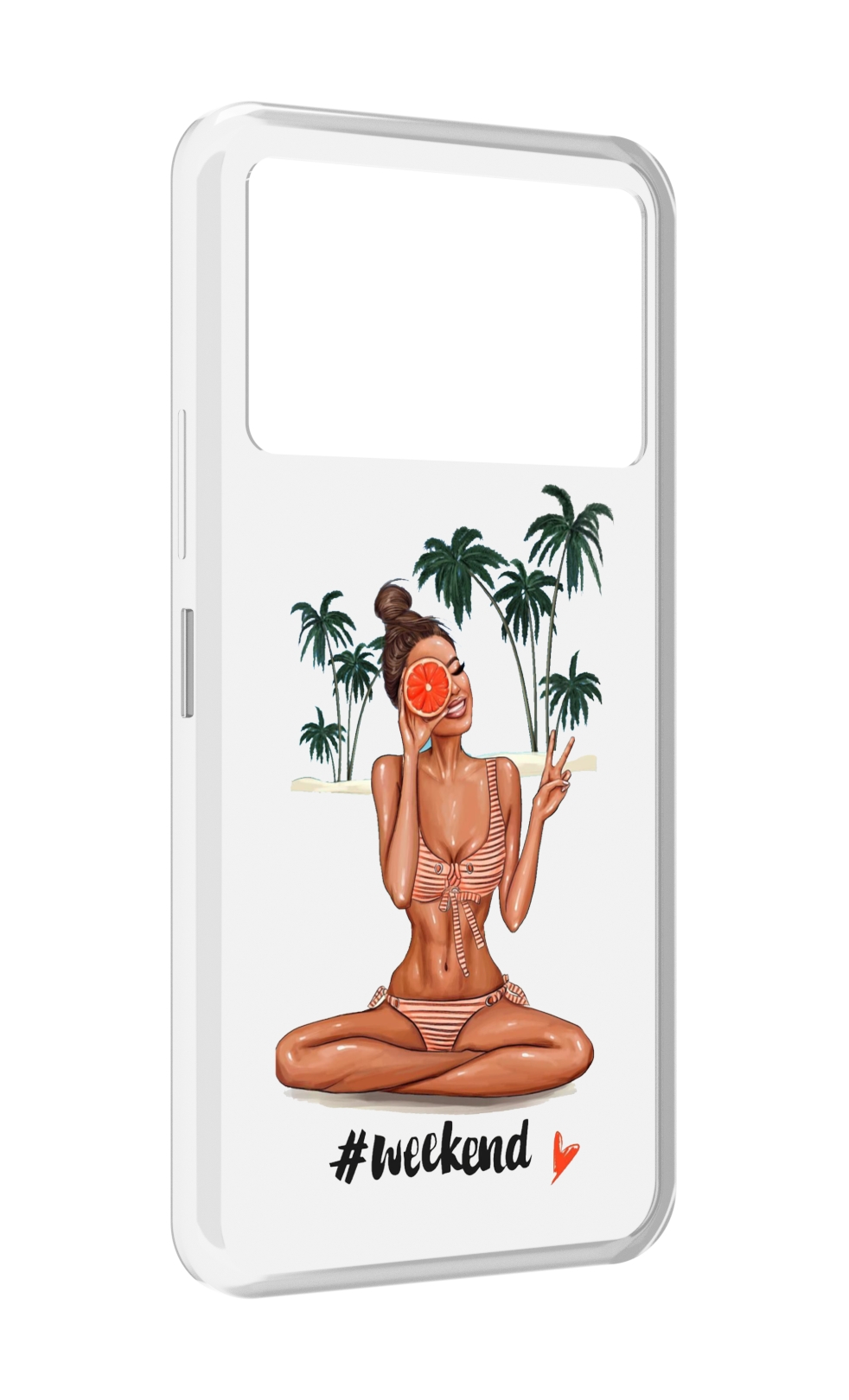 

Чехол MyPads Weekend для Infinix NOTE 12 VIP (X672), Прозрачный, Tocco