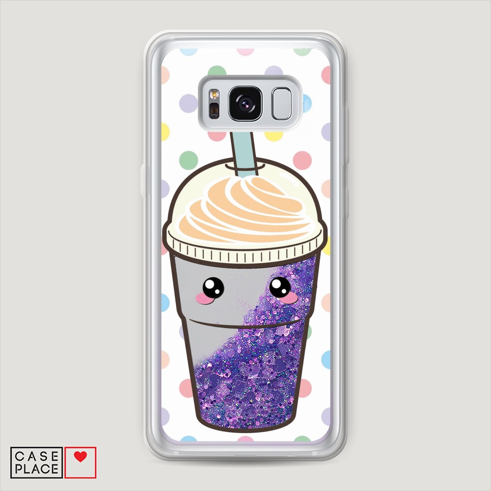 

Чехол Awog на Samsung Galaxy S8 Plus "Милый стакан", Разноцветный, 24892-1