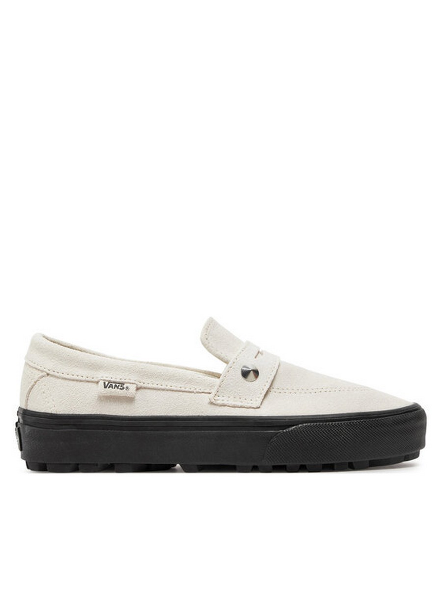 

Слипоны женские Vans Style 53 VN000CQPYB21 белые 43 EU, Белый, Style 53 VN000CQPYB21