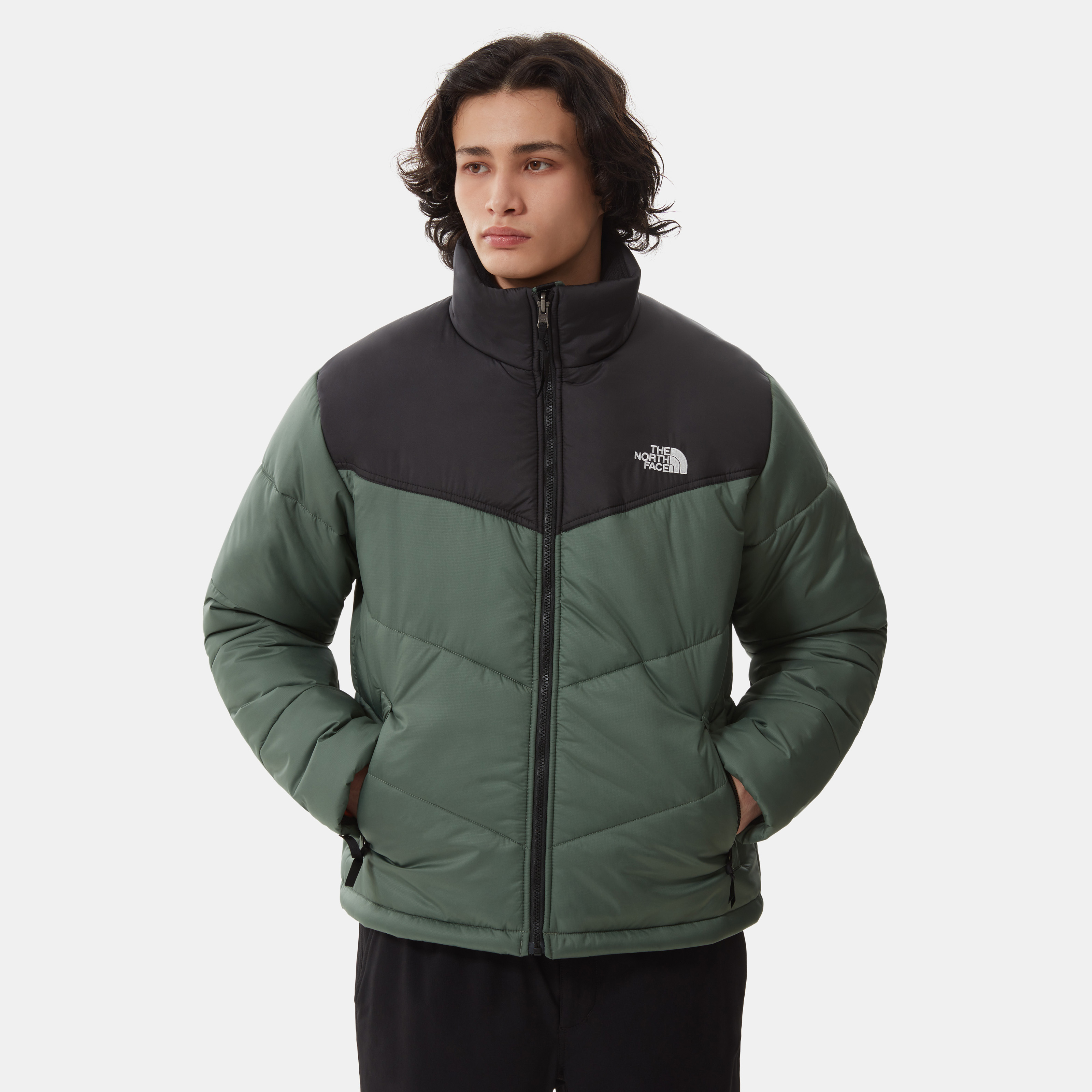 фото Куртка мужская the north face ta2vezgcc зеленая m