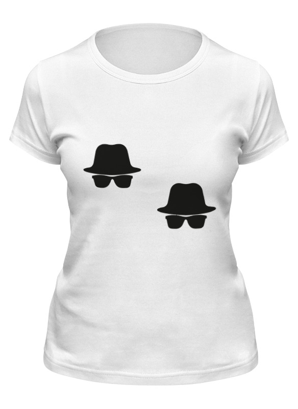 Футболка женская Printio Братья блюз (the blues brothers) белая M
