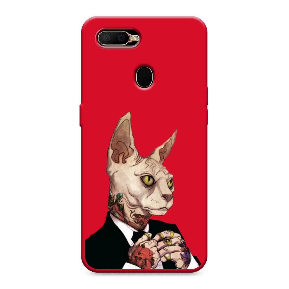 

Чехол Awog на Oppo A5s "Татуированный сфинкс", Разноцветный, 252353-1