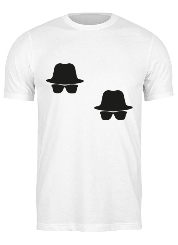 Футболка мужская Printio Братья блюз (the blues brothers) белая M