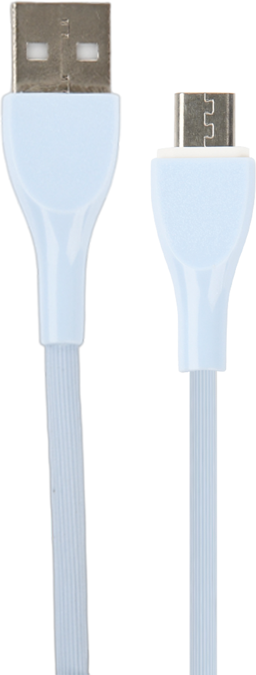

Кабель PERFEO U4022 USB A вилка - Micro USB вилка, 2.4A, голубой, силикон, 1 м.
