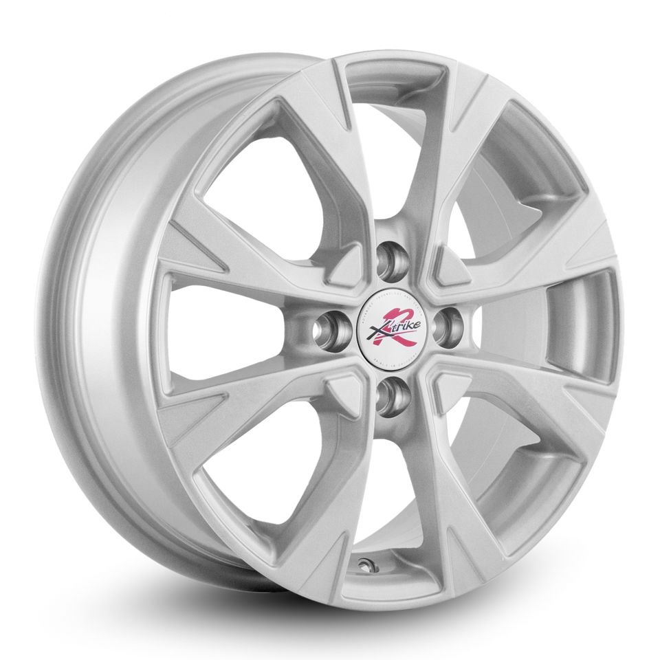 

Диск XtrikeRST R045 R15 4*100 ET48 Dia 54.1, литой серебро для Rio., R045