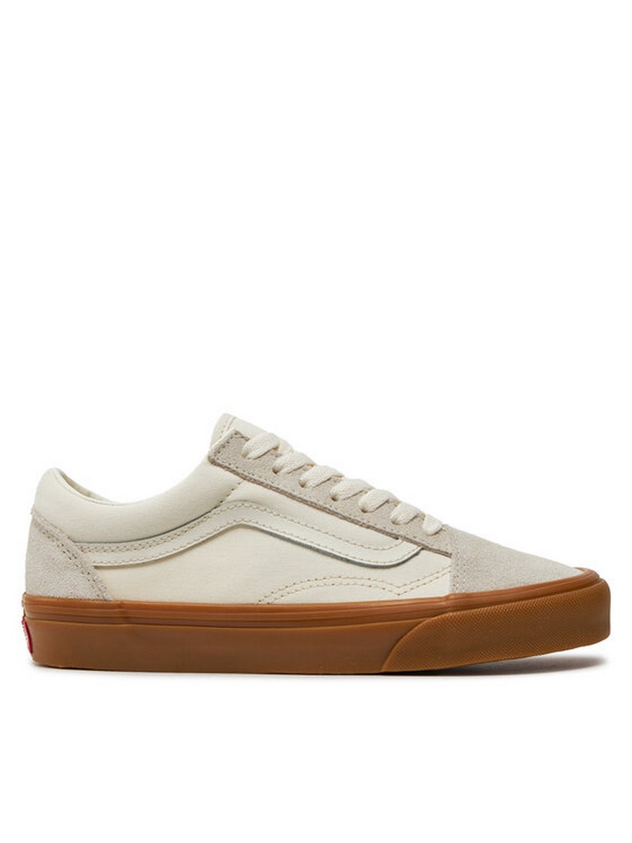 

Кеды женские Vans Old Skool VN000CR5OVM1 бежевые 45 EU, Бежевый, Old Skool VN000CR5OVM1