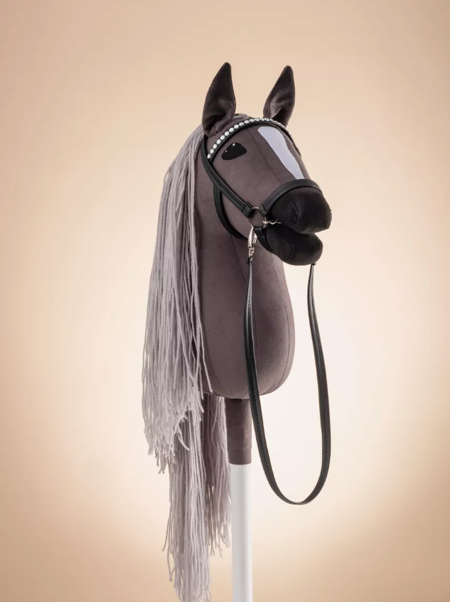 Мягкая игрушка Hobbyhorse & Newstars конь на палке коричневый 31 H001