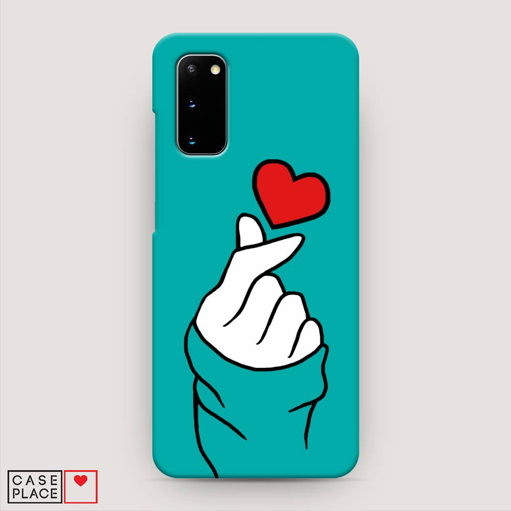 

Пластиковый чехол "Маленькое сердечко" на Samsung Galaxy S20, 29220-5