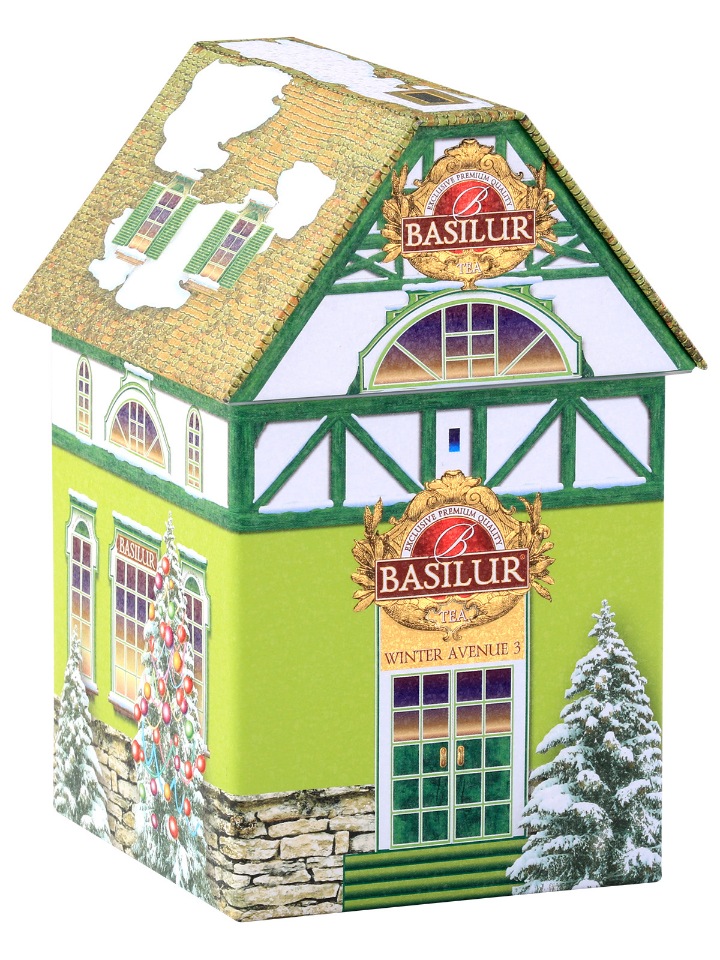 

Чай Basilur Чайный домик ЗИМНИЙ ПРОСПЕКТ-03 100г жестяная банка, 20001327