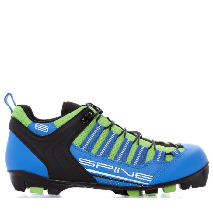 

Лыжероллерные ботинки SPINE NNN Concept Skiroll Classic 11/1-21 синий зеленый 45, Concept Skiroll Classic