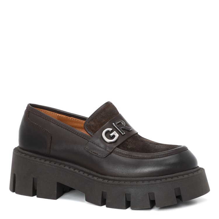 

Лоферы женские GIANNI RENZI GR976 коричневые 37 EU, GR976