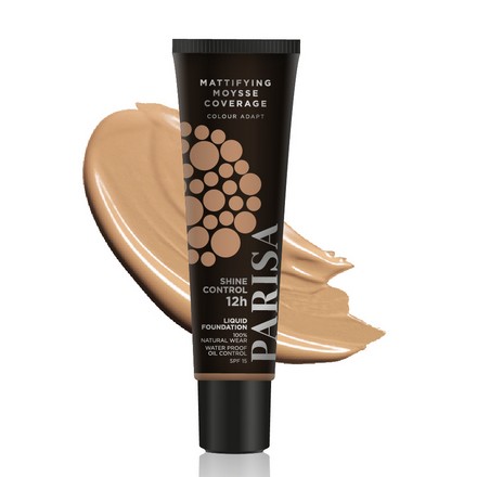 Тональный крем PARISA Cosmetics Mattifying Moysse, тон 04