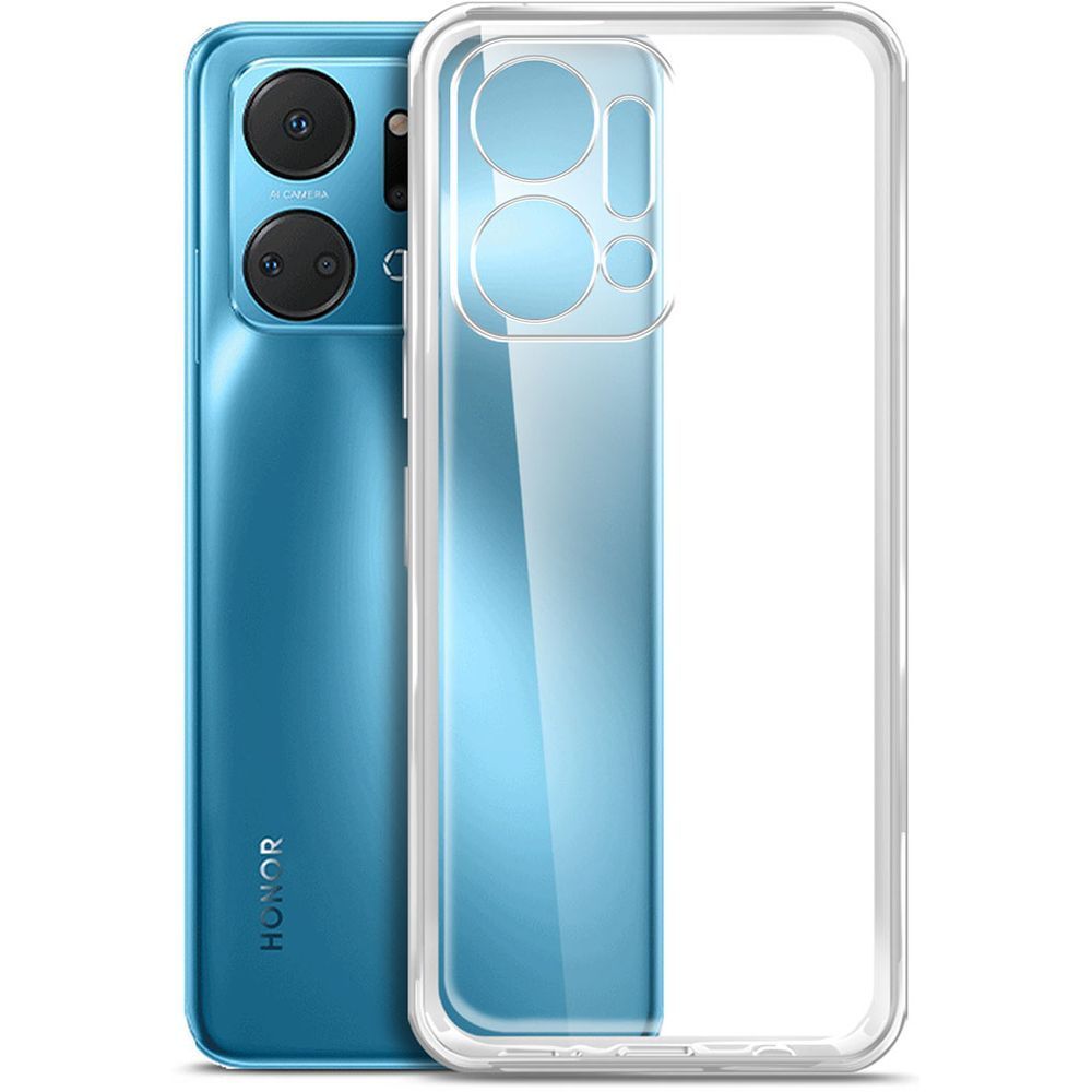 Клип-кейс BoraSCO Silicone для Honor X7a Transparent