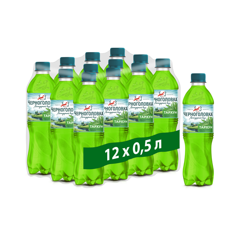 

Лимонад Черноголовка "Тархун", 0,5л*12 шт