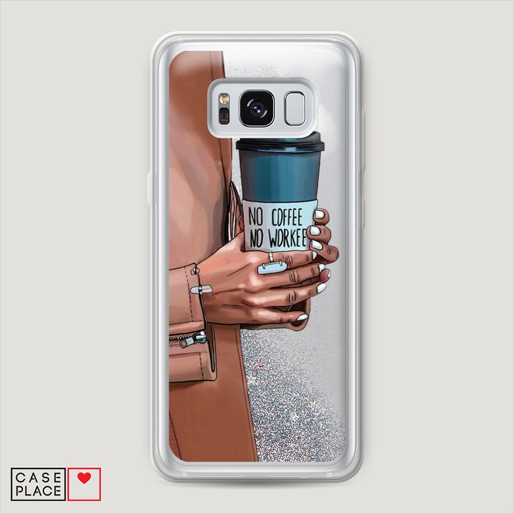 

Чехол Awog на Samsung Galaxy S8 Plus "No coffee", Разноцветный, 24891-1