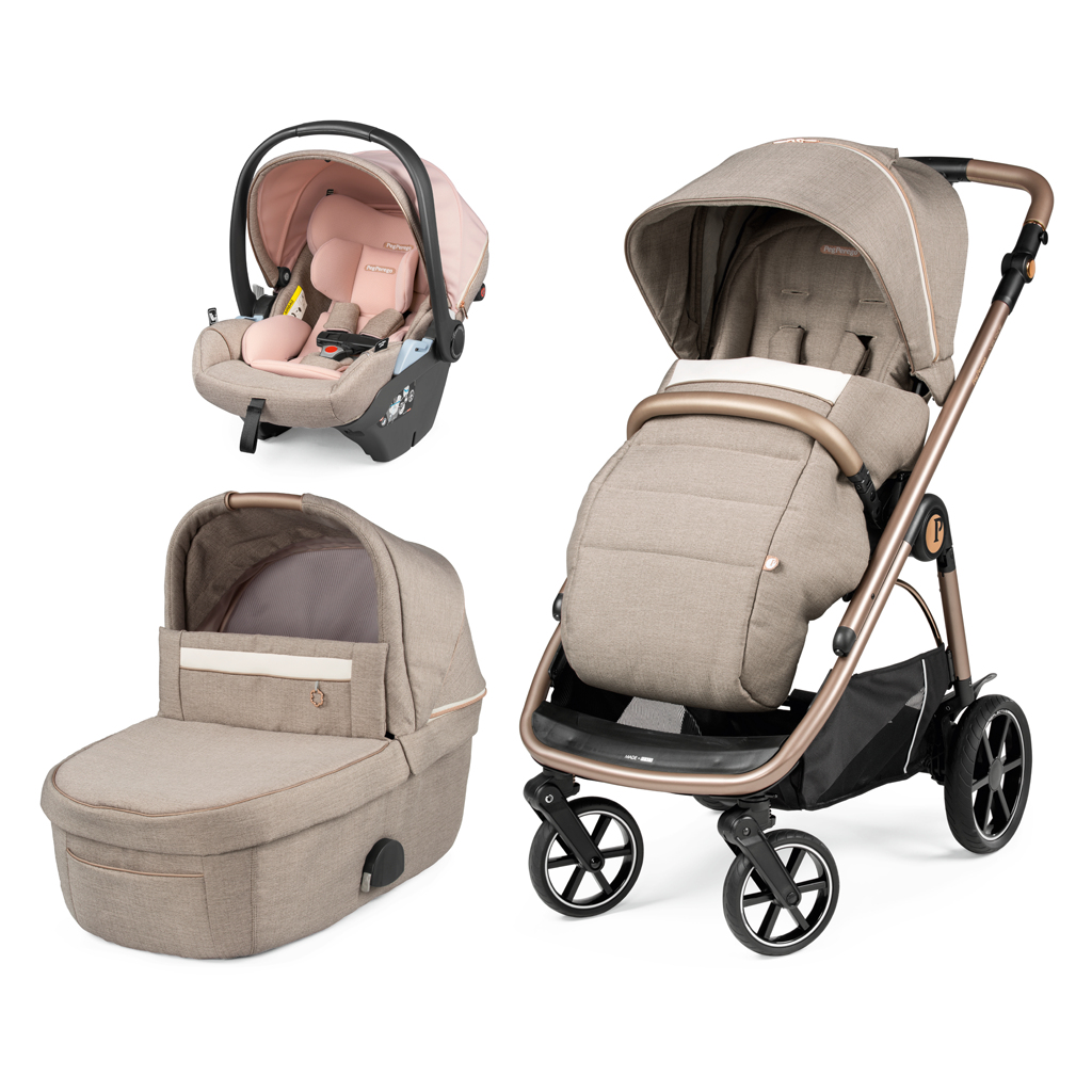 Коляска 3 в 1 Peg-Perego Veloce Lounge Mon Amour люлька для ypsi mon amour peg perego